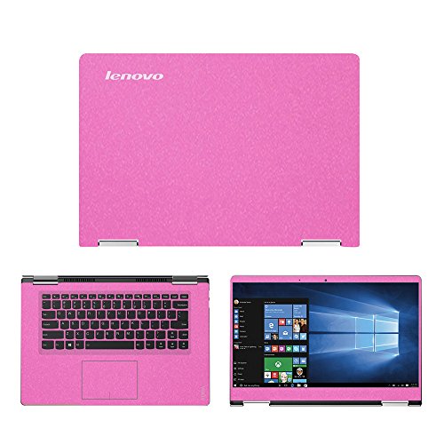 GADFLY Sparkling Pink skin decal wrap skin Case Compatible with Lenovo Yoga 710 15.6