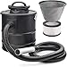Produktbild Sellnet Aschesauger 20L Kaminsauger 1650W + Blasfunktion mit DUAL Filter System, Mobiler Staubsauger Ideal zum Reinigen von Kaminöfen, Grills und Feuerstellen SN2018