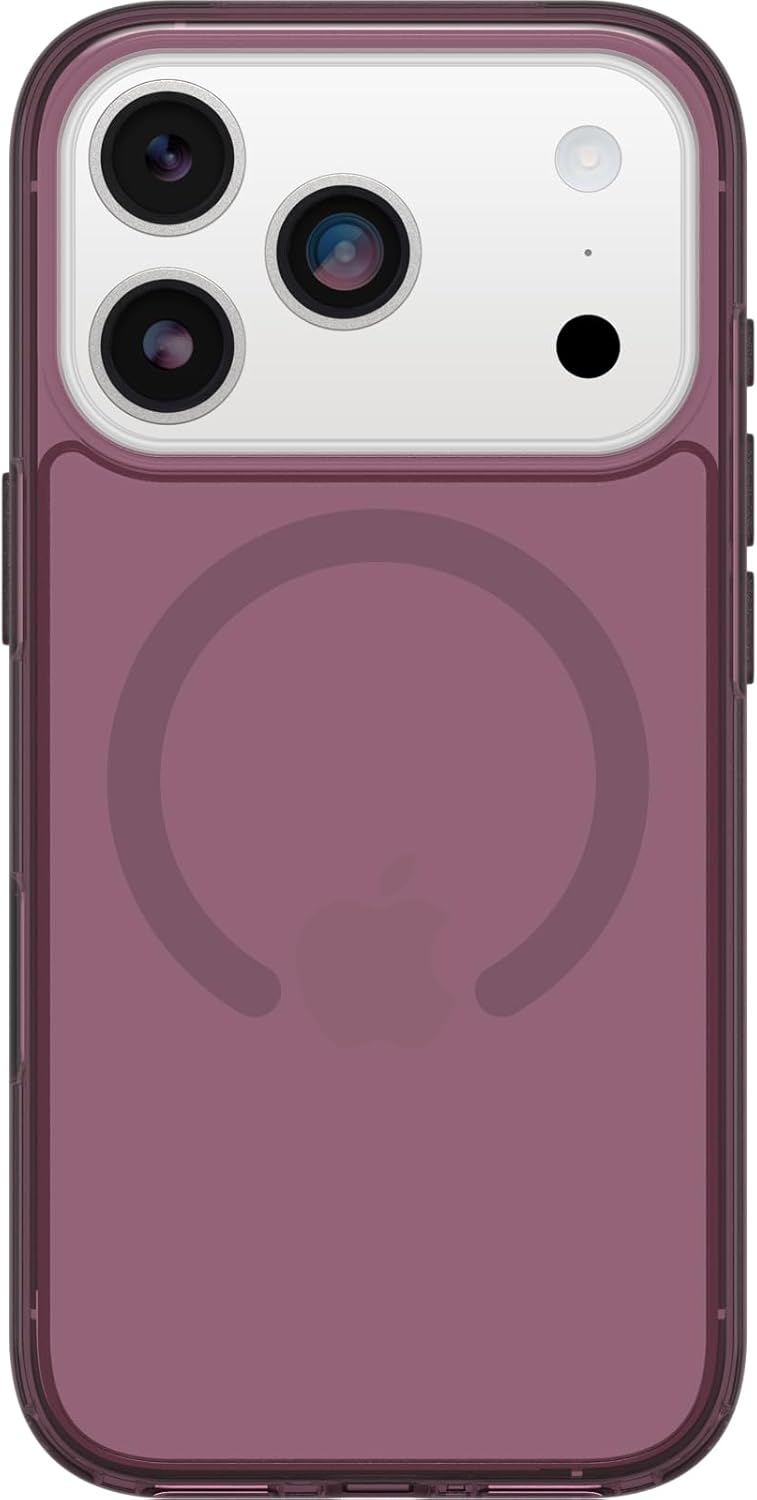 OtterBox iPhone 17 ProSymmetry Series Clear Case - Purple Mystery