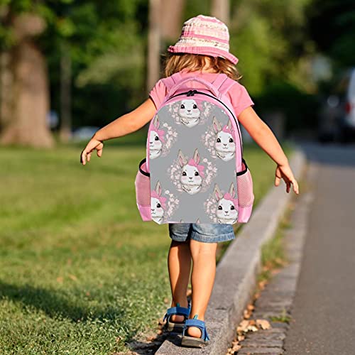 Sac à dos enfants rose allégeant le dos à l'école primaire - 7