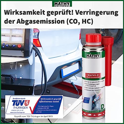 Diesel Additiv MATHY-D Systemreiniger für Dieselmotoren