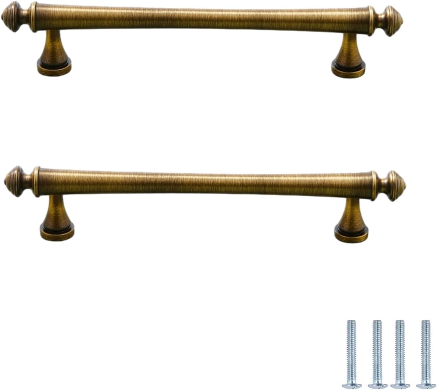 Htlcdz Hole Pitch 128Mm Cabinet Knobs 2Pack Antique Bronze Brass Knobs And Pulls Wardrobe Furniture Door Knobs Cabinet Vintage Drawer Chinese Style,02 Length 29Mm(Hole Pitch 128Mm)