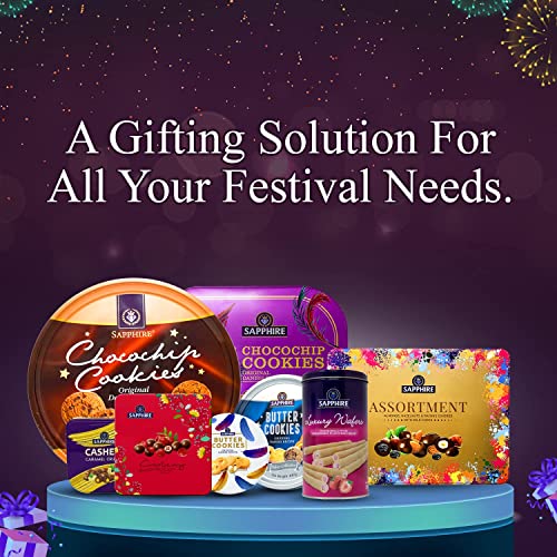 Image of Sapphire Chocolate Coated Cashew Caramel Crunch Nuts, 90 g | Mouth Melting Milk Chocolate With Nutritious and Nutty Crunch