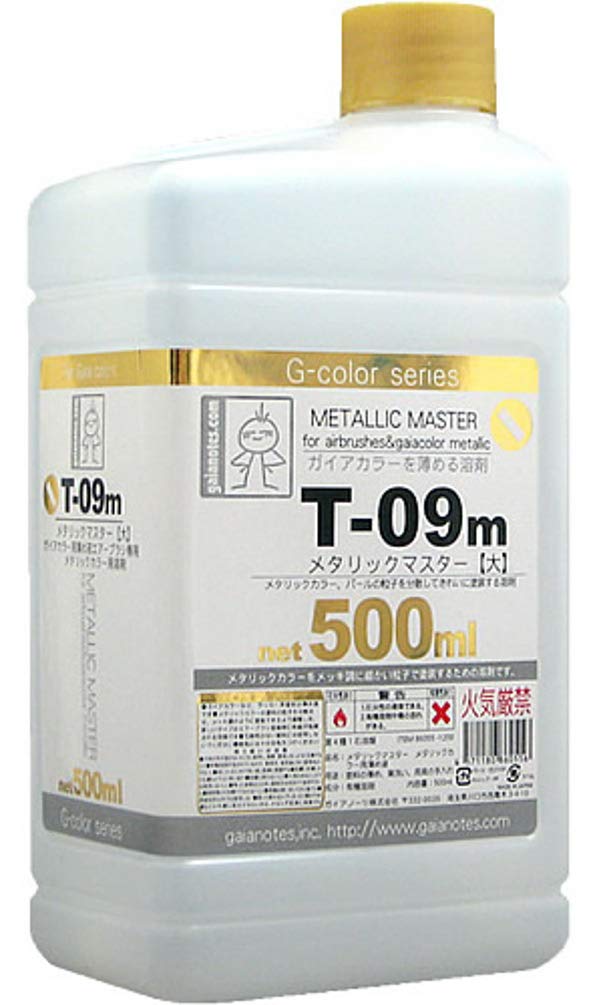 Amazon.co.jp: ガイアノーツ T-09m メタリックマスター (大) 500ml