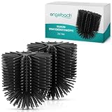 Engelbach® Klobürste Ersatzkopf Silikon - 2er Set Klobürstenkopf, Rund