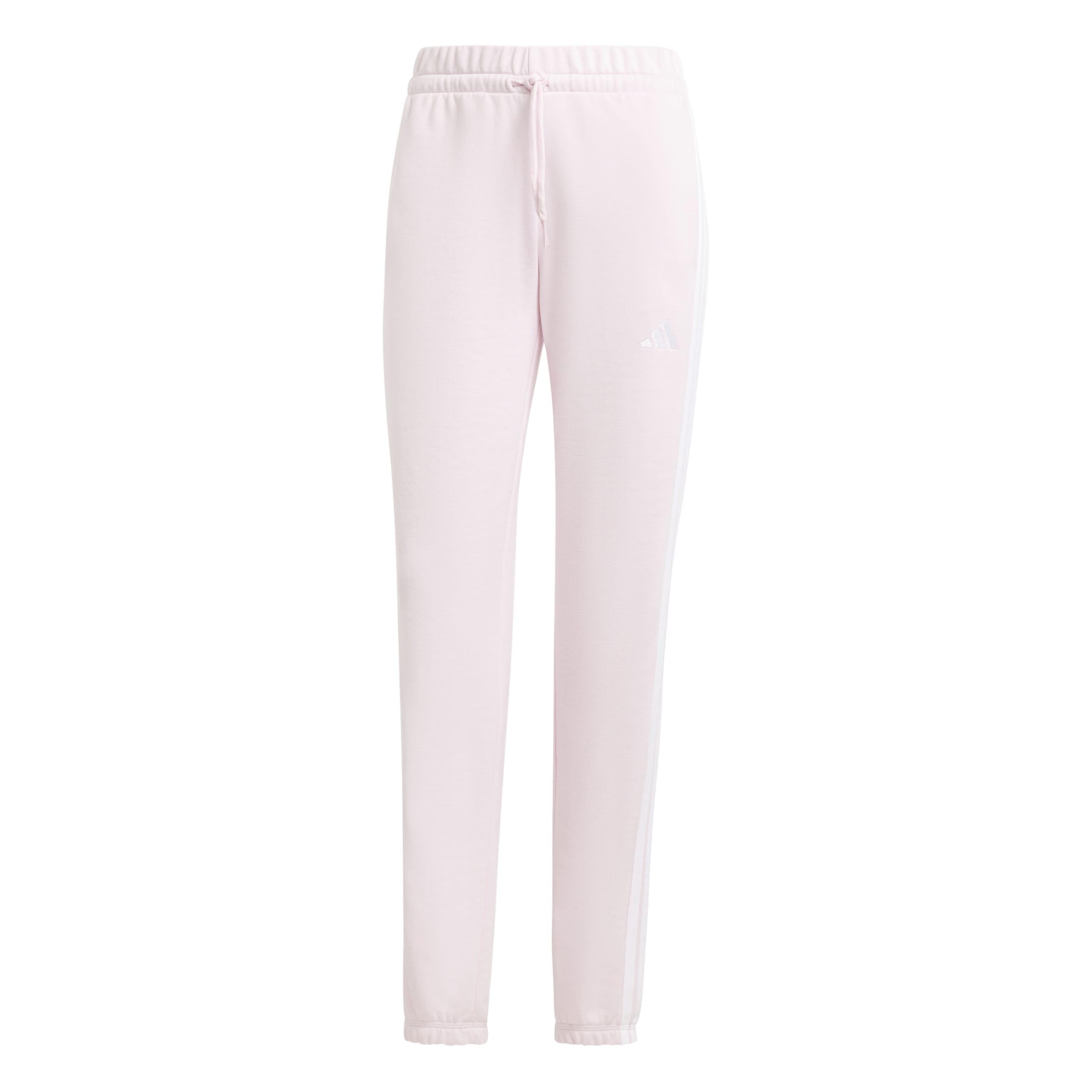 Adidas Women's Rose French Terry Joggers Essentials 3-Stripes