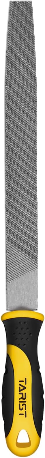 TARIST 10 inch Flat Metal File, Professional Carbon Steel file, Tool Sharpener for Professionals and DIY