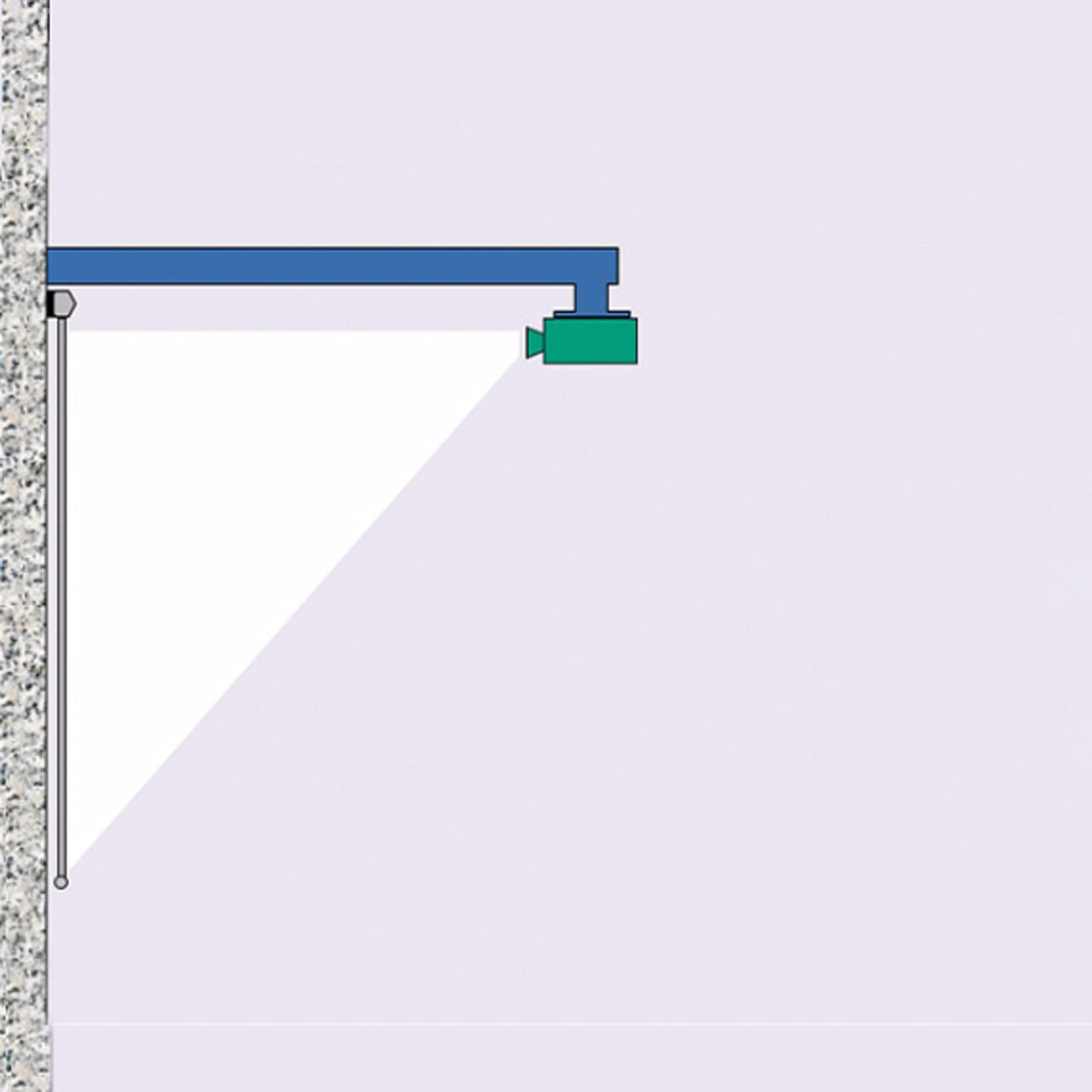 Stand del Proiettore, Supporto Regolabile Proiettore del proiettore Proiettore a parete Supporto per soffitto Estensione del soffitto Proiettore del soffitto Altezza Altezza Proiezione regolabile Bian
