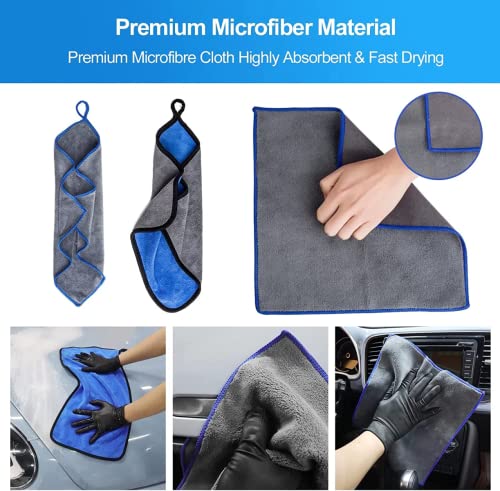 lesasas-Car-Cleaning-Kit-with-Storage-Bag-9L-Foldable-Bucket-Detailing-Brush-Set-9-Pcs-27cm-Short-Handle-Wheel-Brush-Microfiber-Wash-Mitt-Drying-Towel-for-Dust-Remove-and-Dirty-Rim-Washing-Blue