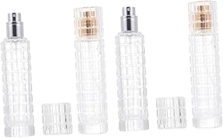 Beatifufu 4pcs Bottle Perfume Mini Perfume Dispenser for Travel Mini Perfumes Vintage Perfume Travel Perfume Fragrance for...