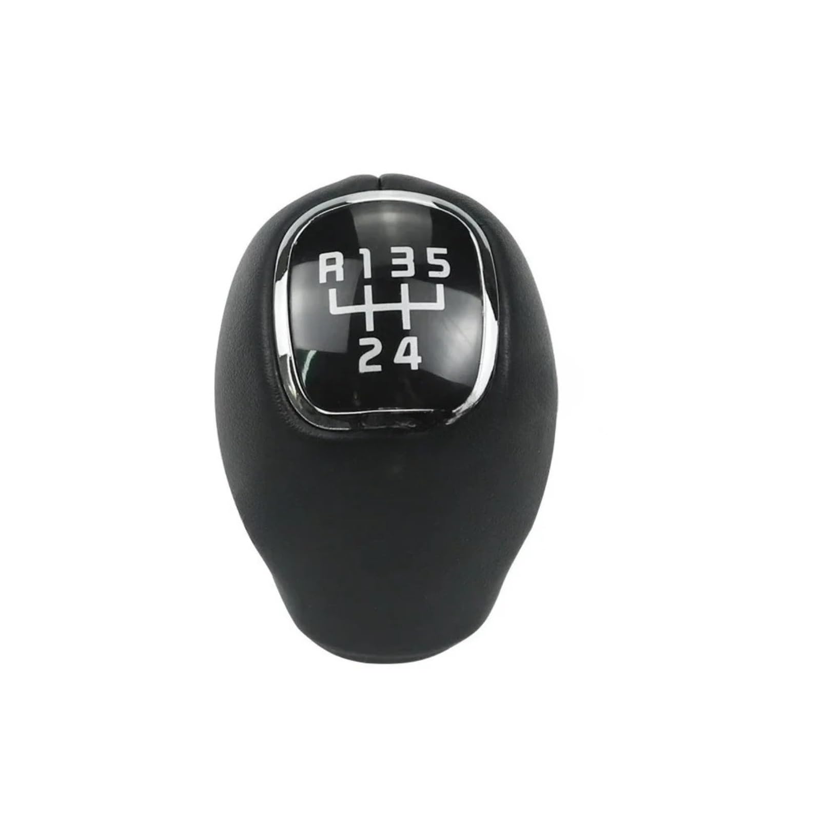 Ehwlfvx 5 Speed Car Gear Shift For Kia For Sportage For Rio 3 5 6 Speed Leather Gear Knob Shift Lever Shifter Handball Car Accessories(5 Speed)