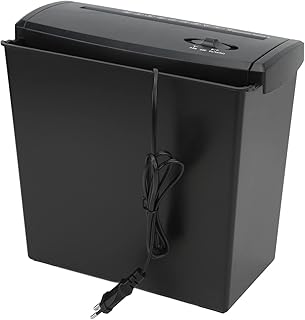 Destruidora de Papel Eléctrica Tiras Económicas Tiras Domésticas 10L Destruidora de Papel Efeito Desfiado Destruidora de Documentos Destruidora de Documentos Eléctrica Eléctrica