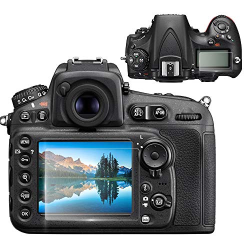Camera Screen Protector for Nikon D810,Sedremm 2 Pack Tempered Glass LCD Protection Film Cover for Nikon DSLR Camera