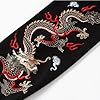 HaiZi XiHuan Streetwear Men's Dragon Embroidered Heavyweight Graphic Hoodies Japanese Techwear baggy Anime Hoodie, Black-dragon-01, X-Large #5