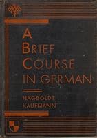 A brief course in German B0017KX2T8 Book Cover