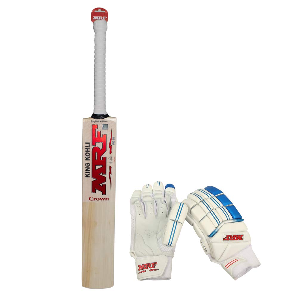 Buy Mrf King Virat Kohli Limited Edition English Willow Cricket Bat Crown Ready to Play with