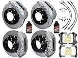 WILWOOD FRONT & REAR BIG BRAKE KIT WITH FREE BRAKE LINES & BRAKE FLUID - WILWOOD TX6R 16" FRONT & 15