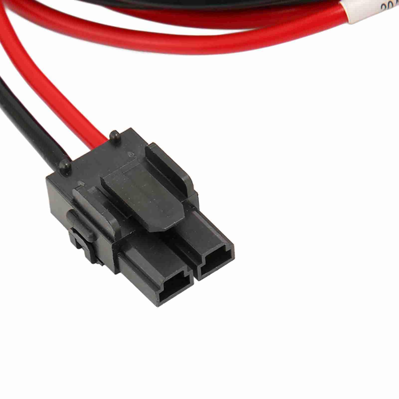 Cavo di Alimentazione Radio, Fusibile da 15 A, Cavo di Alimentazione Walkie-talkie Durevole per R8200 SLR5300 da 9,5 Piedi, Compatibile con RKN4152A