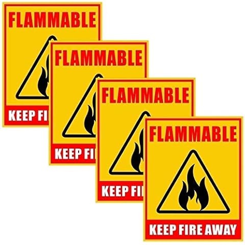 Rockmount Electronics Fire Warning Stickers Cover