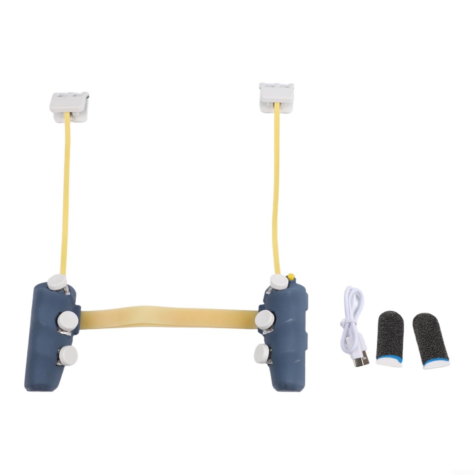 Gamepad para iPad y tabletas, soporte magnético, impresión 3D, botón continuo, cordón ajustable, pantalla táctil mejorada (12.4~13.5)