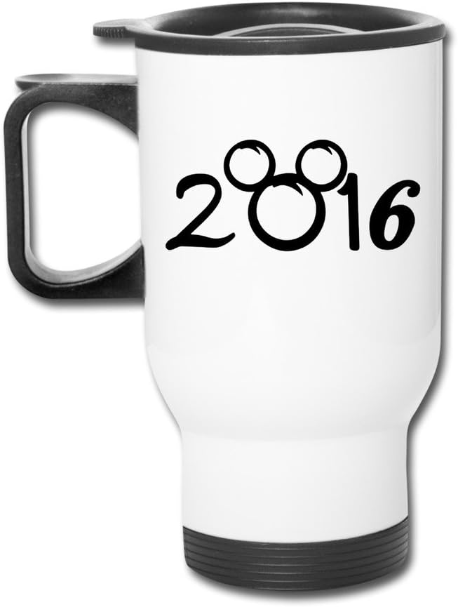 Superior Cartoon Mouse Number 2016 Travel Mugs With Handle White Drink Bottle With Easy Clean Lid