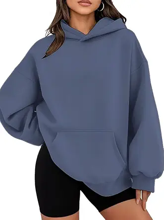 Hoodies for Women Oversized Trendy Sweatshirts Pullover Fleece Long Sleeve Sweaters Winter Outfits Y2k Clothes
