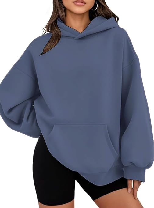 Hoodies for Women Oversized Trendy Sweatshirts Pullover Fleece Long Sleeve Sweaters Winter Outfits Y2k Clothes
