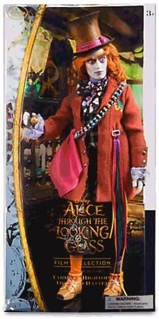 Disney (Mad Hatter Film Collection Doll - Alice Through The Looking Glass - 13 1/2 '' Alice in Wonderland Mad Hatter Doll (34.2cm) [Parallel Import Goods]