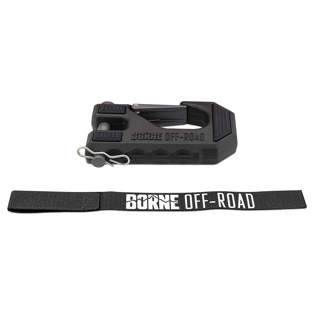 Borne Off-Road Hawse Fairlead Black