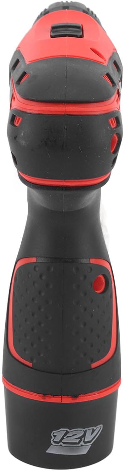 Electric Screwdriver Cordless Rechargeable 2 Variable Speed Tool with LED Light 12V