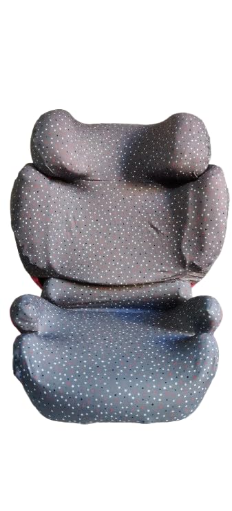 moon bebe Funda Compatible con Silla de Coche Cybex Solution Q2 Fix [ Gris]