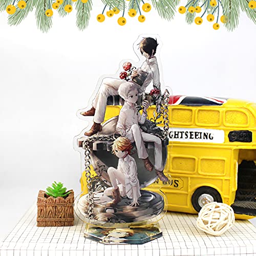 The Promised Neverland Toy Figures Action Figure Stand Up Anime Game Character Model Statues Desk Decorations 5.9in (1,16CM)
