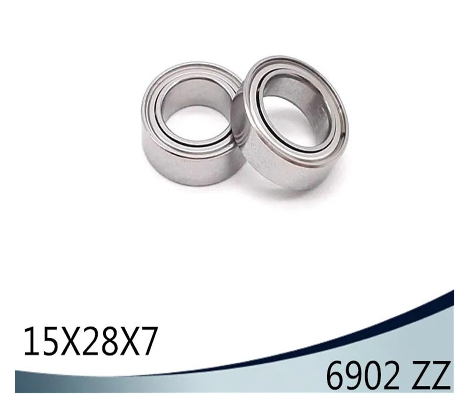 Roulement à billes 6902ZZ ABEC-1, section mince 15 x 28 x 7 mm, 6902 ZZ, 6902Z 61902 Z