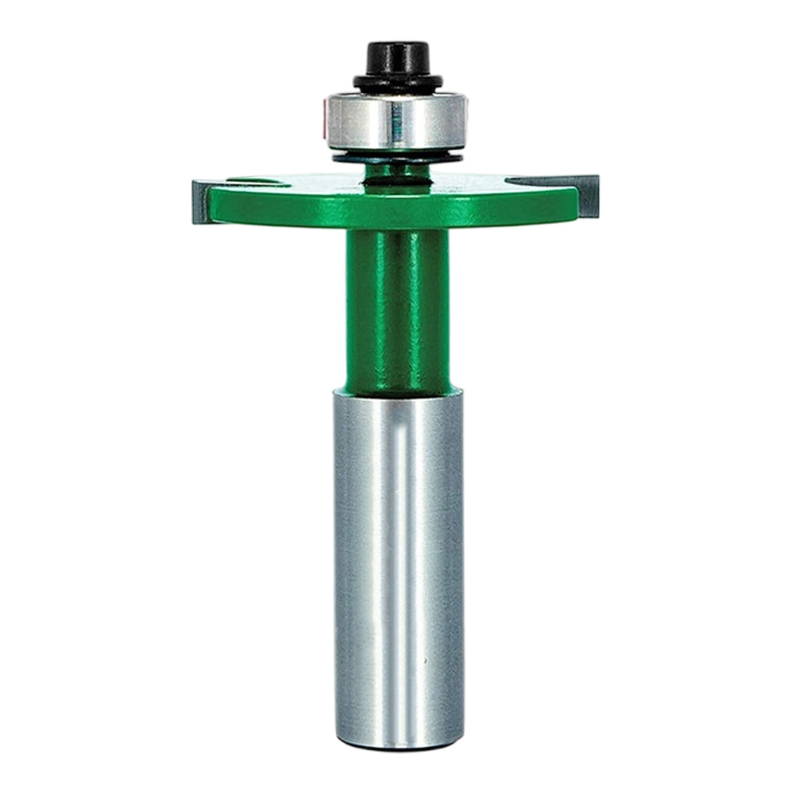 Oxxggkao 12Mm Handle 12/12.7Mm Shank T Type Slotting Cutter Bit With Bearing Three Tooth Metal Rabbeting Router Woodworking Milling Tool Woodworking Slot Cutter