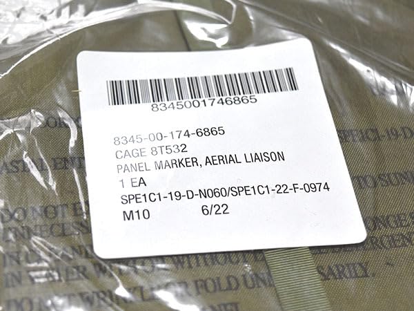 Amazon.co.jp: 米軍実物 US Army VS17/GVX Panel Marker パネル