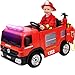 Produktbild Actionbikes Motors Kinder Elektroauto SX1818 | Fernbedienung mit First Funktion - Feuerwehrauto - Elektrofahrzeuge - Kinderauto elektrisch - Elektro Auto für Kinder ab 3 Jahre (Feuerwehr SX1818)