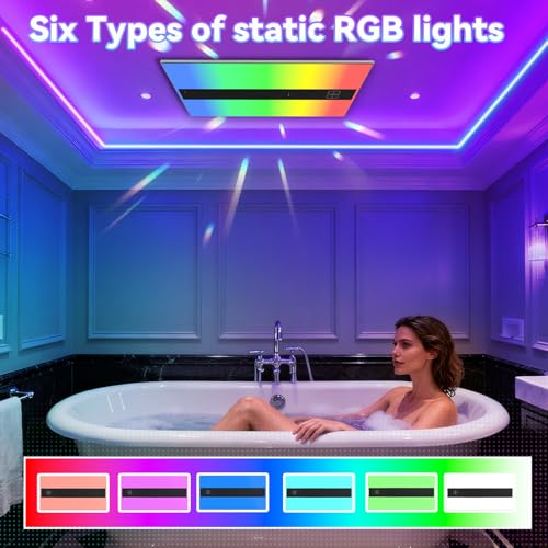 Image of Bathroom exhaust fan with heater & bluetooth speaker, 1900W Heater