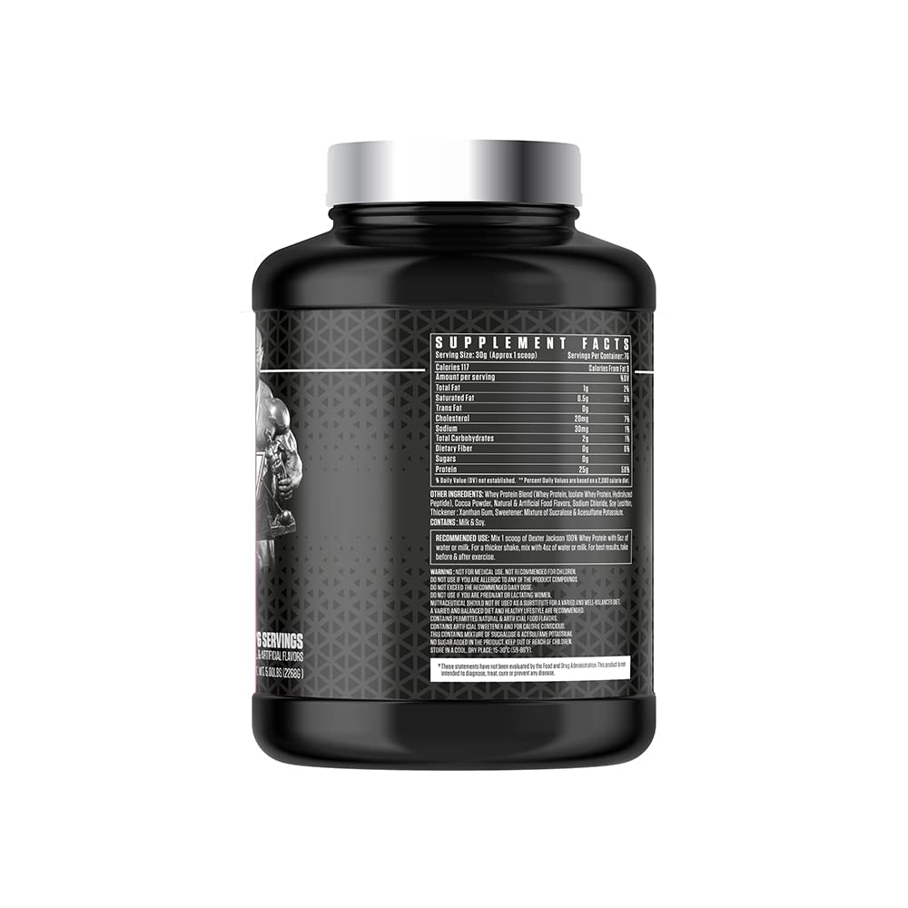 Dexter Jackson Black Series Whey Protein Powder | American Banana Split Flavor | 2268g 76 Servings, 5 LBS | Premium Blend for Muscle Recovery and Growth — Amazon image 3