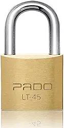 CADEADO SM LT-45MM, Pado, 51000030, Dourado