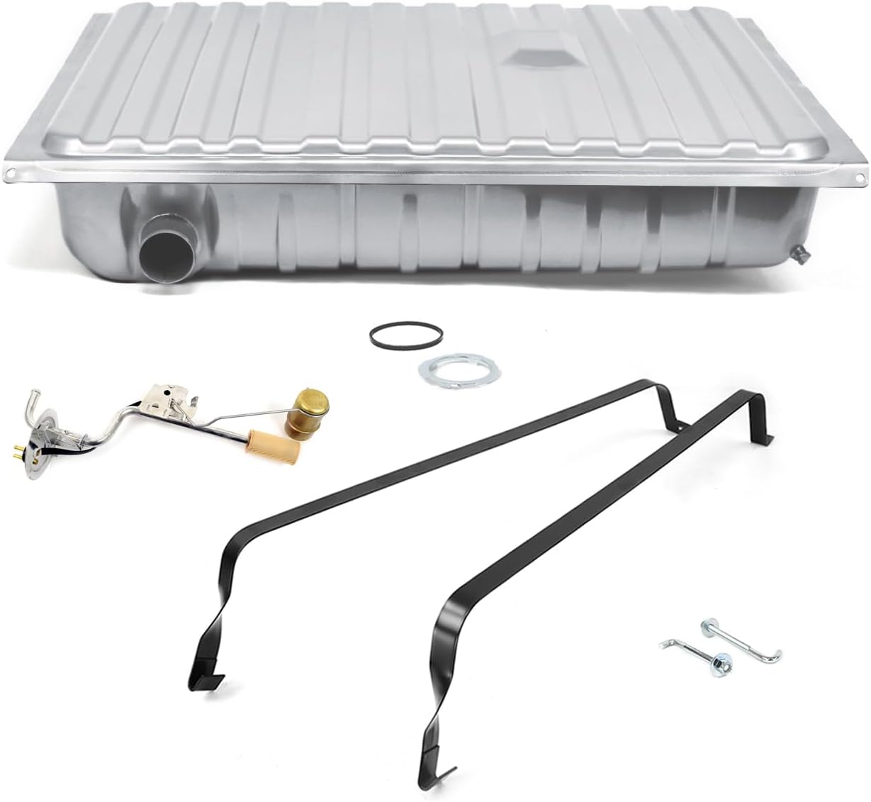 Fuel Tank Kit - Tank, Sending Unit, Mounting Straps, J-Bolts For 1966-1970 Ford Ranchero