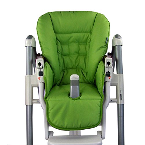 BambiniWelt Cojín de asiento, funda de repuesto para trona Peg Perego Prima Pappa Diner, 9 colores...