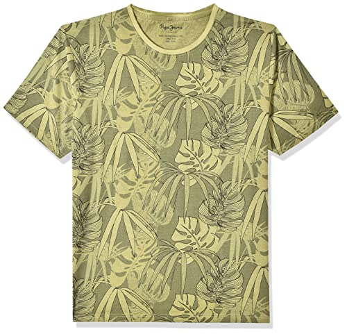 Image of Pepe Mens Round Neck Printed T-Shirt