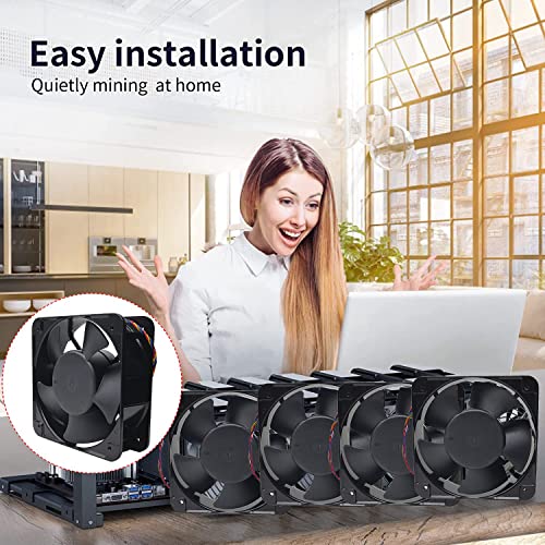 Ventilateur de refroidissement AFC1512DG extracteur air 12V 15050 15cm - 5