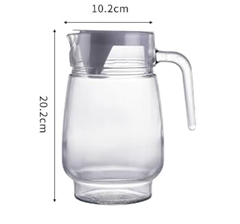 Amazon｜Cutdred デキャンタ ティーポット お茶 ガラスの冷水