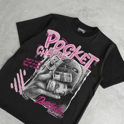 Image of DopeSkill Graphic Tee Streetwear Hip Hop Hypebeast Street Style Unisex T-Shirt Sneaker Colour Matching Shirts Cool Flexing