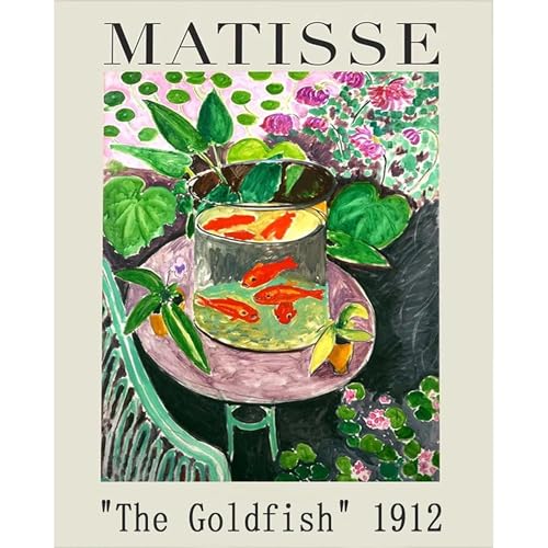 Goldfish Stamped Cross Stitch Kits for Adults - Embroidery Kits for Beginners Adults 11 CT Patterns Dimensions Counted Cross Stitch Kits for Adults Arts Craft 12x16 inch