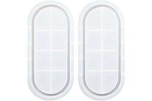 9.5" Extra Large Silicone Oval Tray Mold