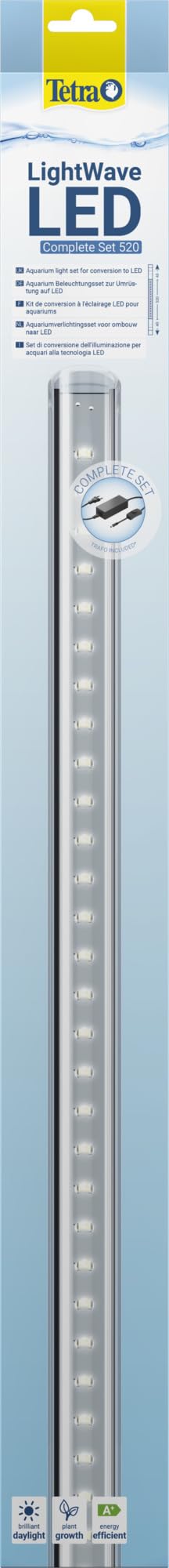 Tetra LightWave Set 520 | Kit éclairage LED | Lumière homogène | Installation facile | Favorise croissance des plantes