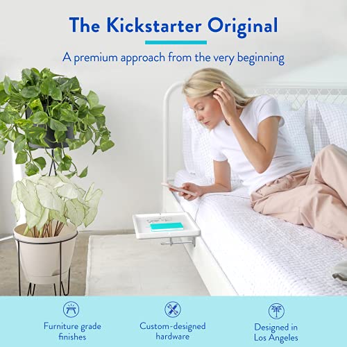 image for BedShelfie Wood Bedside Shelf for Bed & Bunk Bed Shelf College Dorm Ro