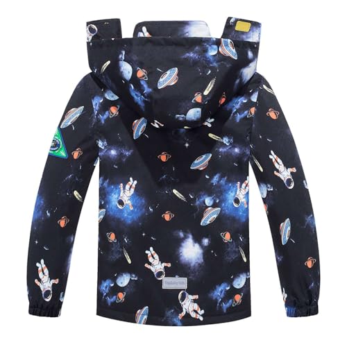 Boys Waterproof Windproof Jacket Kids Winter Hooded Warm Padded Coat Outerwear2